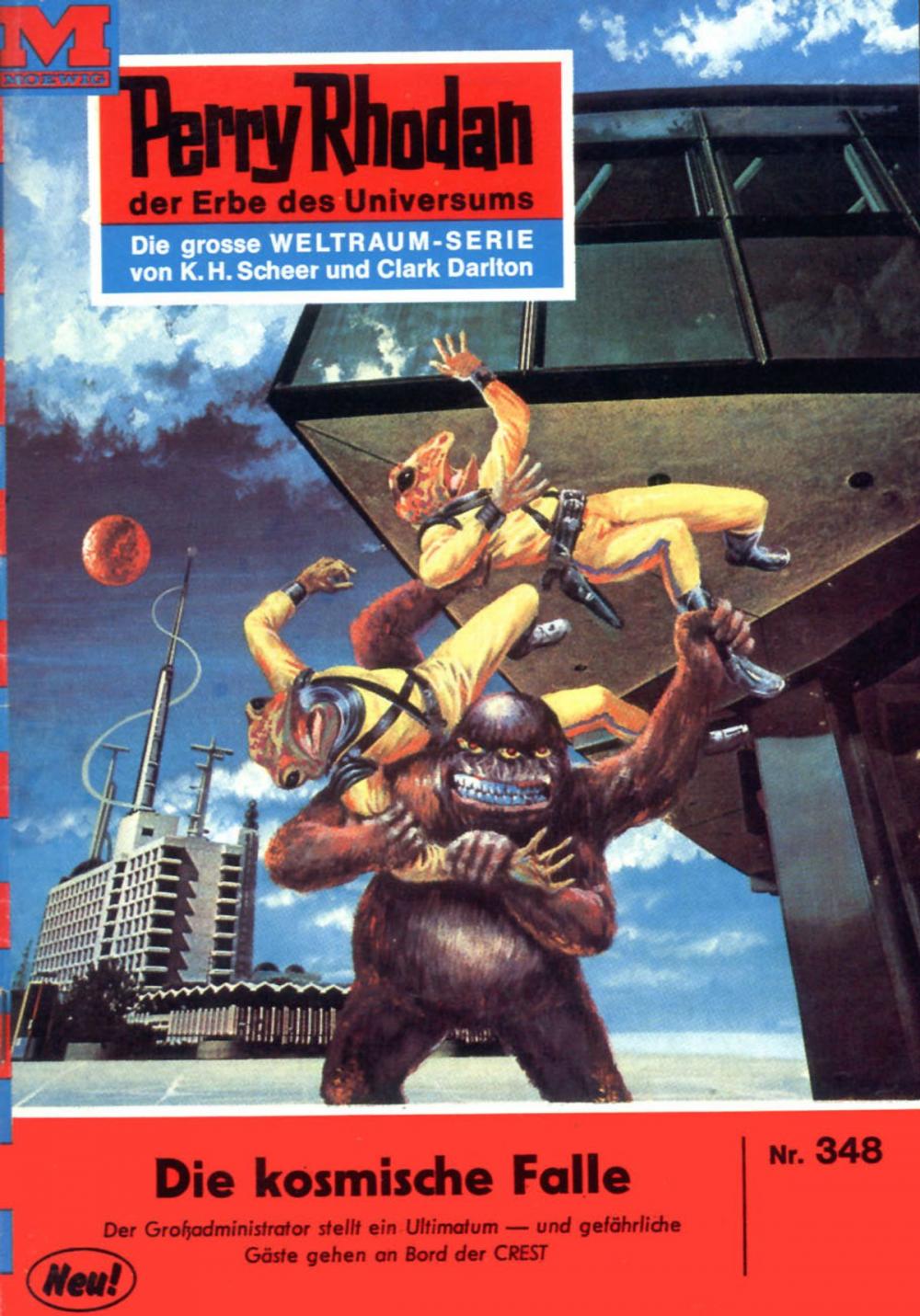 Big bigCover of Perry Rhodan 348: Die kosmische Falle