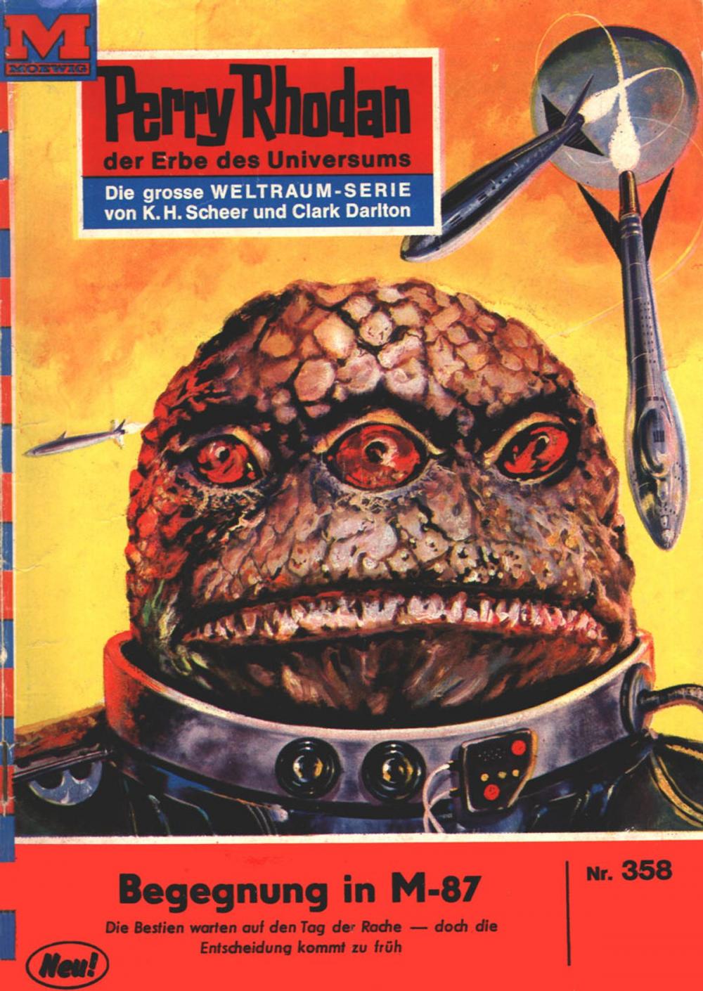 Big bigCover of Perry Rhodan 358: Begegnung in M87