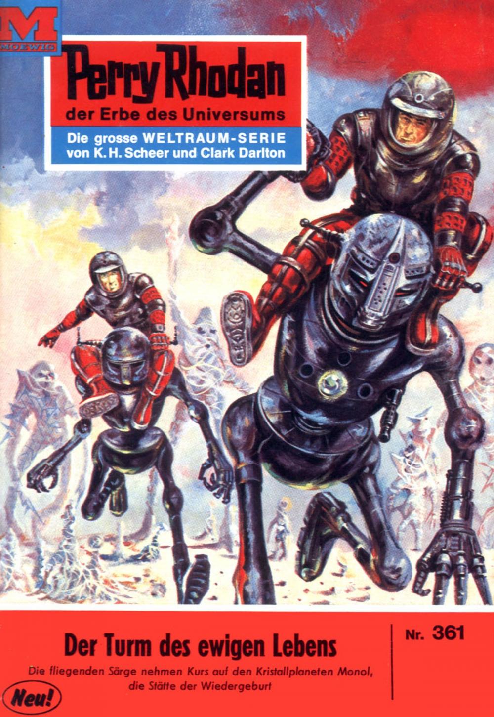 Big bigCover of Perry Rhodan 361: Der Turm des ewigen Lebens