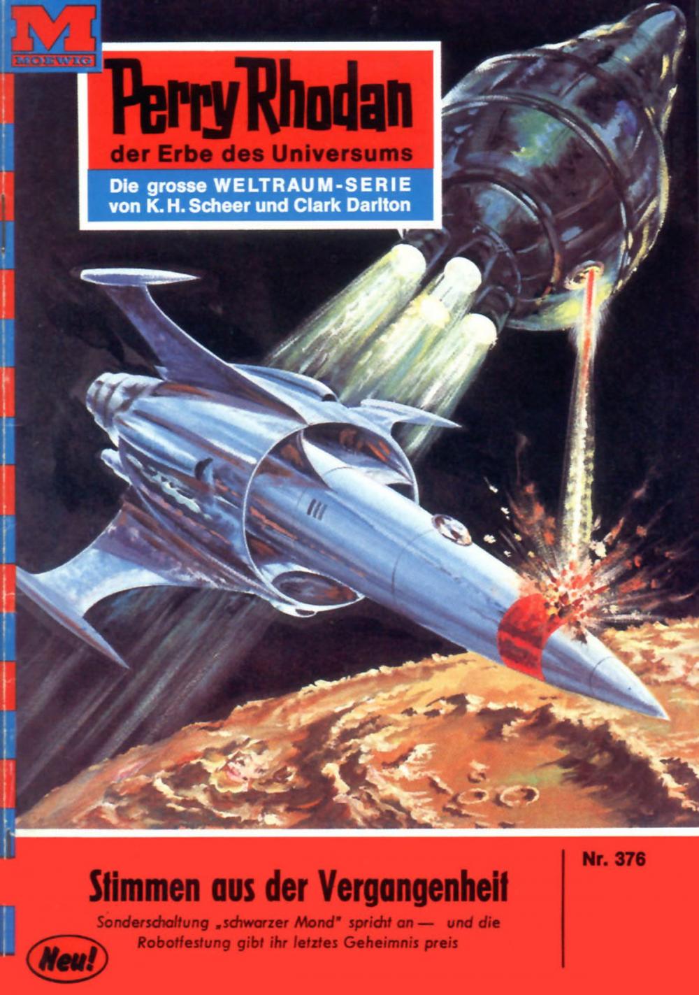 Big bigCover of Perry Rhodan 376: Stimmen aus der Vergangenheit