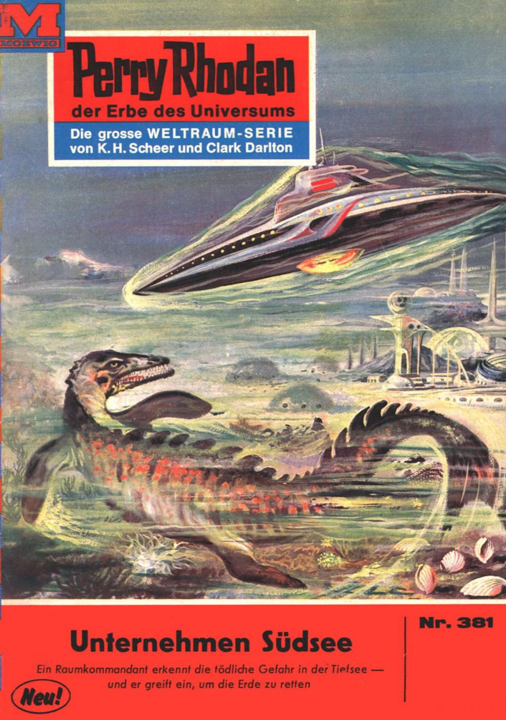 Big bigCover of Perry Rhodan 381: Unternehmen Südsee