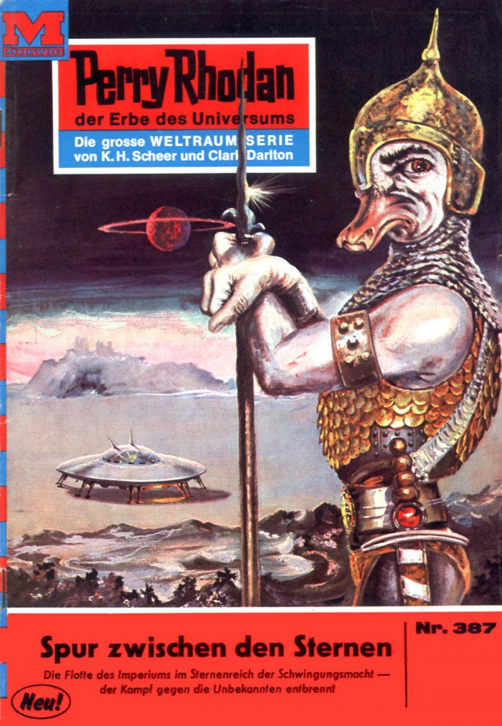 Big bigCover of Perry Rhodan 387: Spur zwischen den Sternen