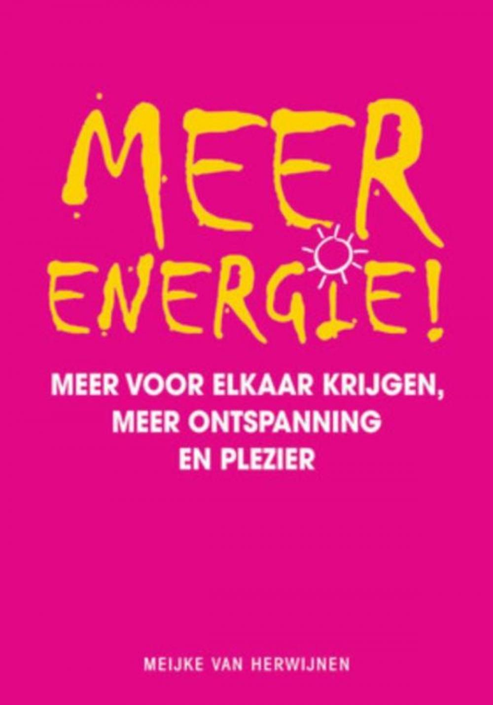 Big bigCover of Meer energie!