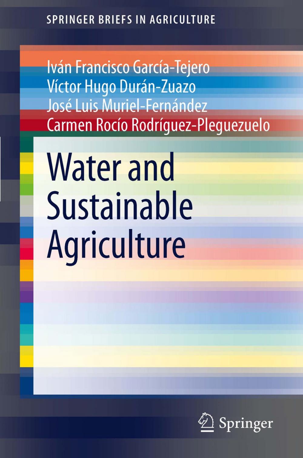 Big bigCover of Water and Sustainable Agriculture