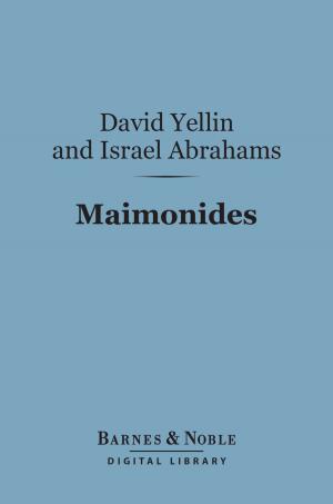 Book cover of Maimonides (Barnes & Noble Digital Library)