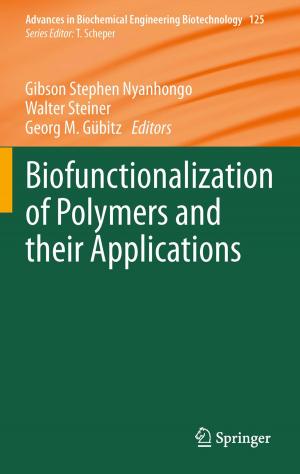Cover of the book Biofunctionalization of Polymers and their Applications by Ingrid Stober, Kurt Bucher