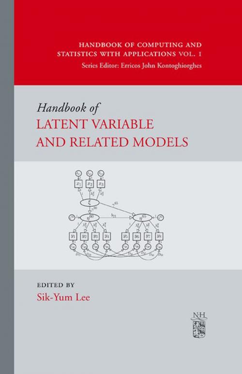 Cover of the book Handbook of Latent Variable and Related Models by Sik-Yum Lee, Elsevier Science