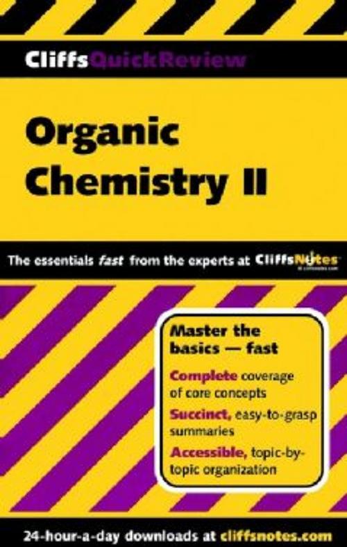 Cover of the book CliffsQuickReview Organic Chemistry II by Frank Pellegrini, HMH Books