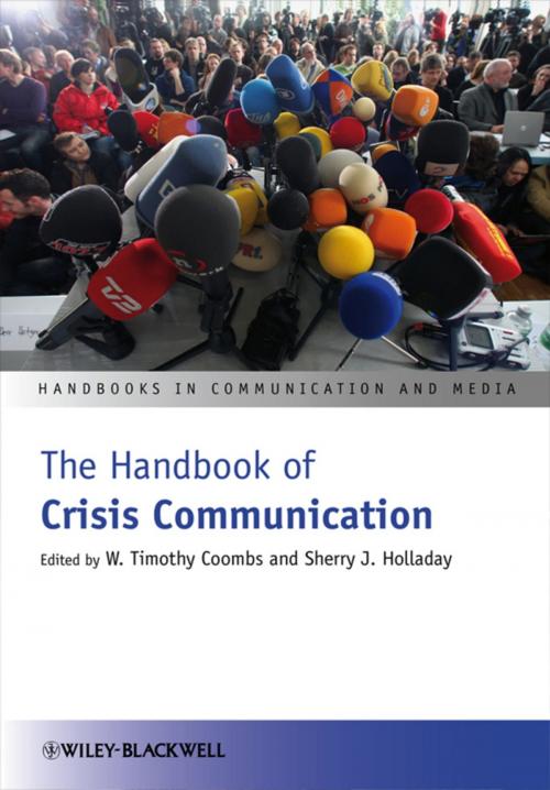 Cover of the book The Handbook of Crisis Communication by , Wiley