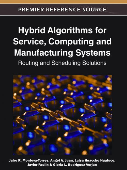 Cover of the book Hybrid Algorithms for Service, Computing and Manufacturing Systems by , IGI Global