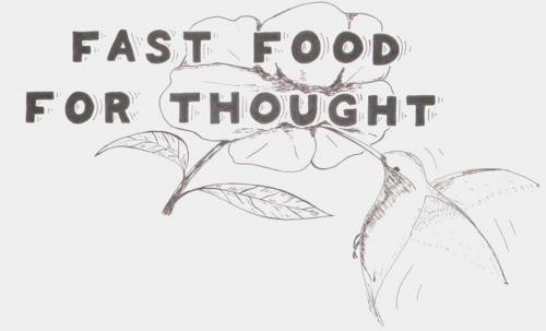 Cover of the book Fast Food for Thought by Kenneth Langen, BookBaby