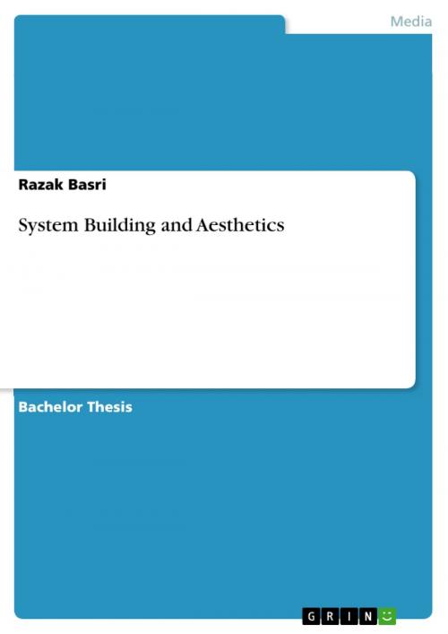 Cover of the book System Building and Aesthetics by Razak Basri, GRIN Verlag