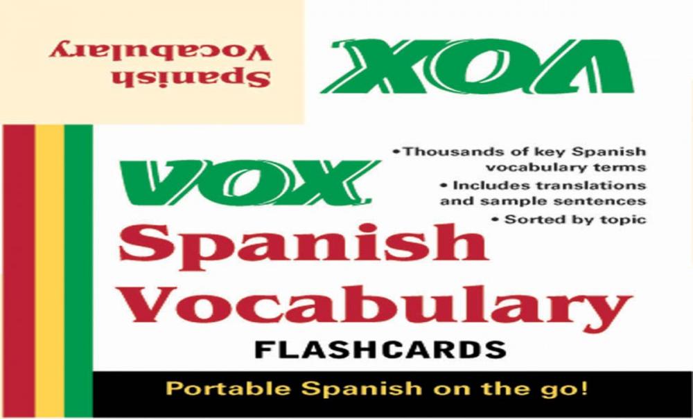 Big bigCover of VOX Spanish Vocabulary Flashcards