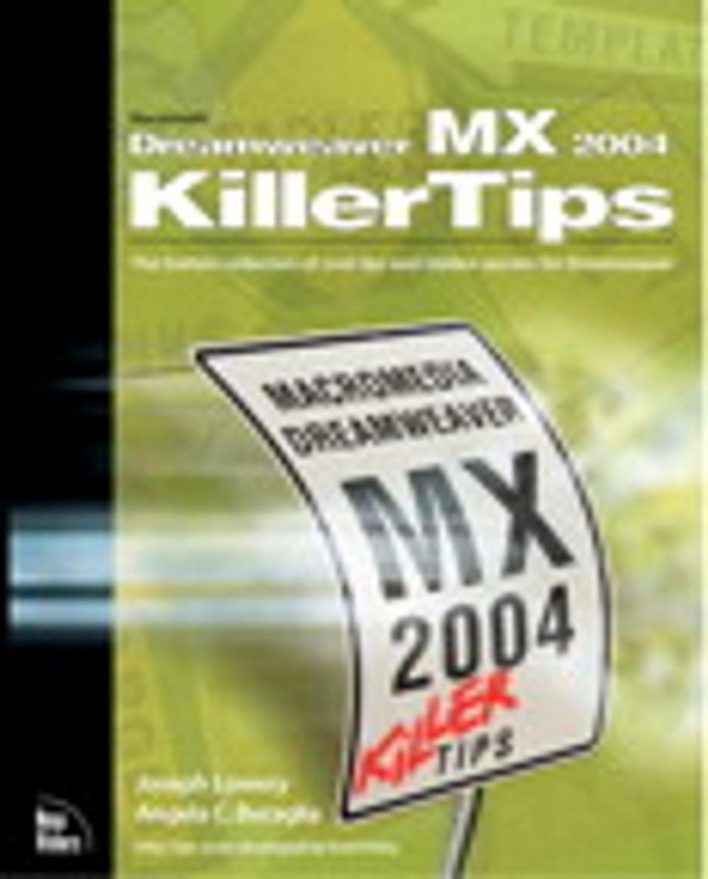 Big bigCover of Macromedia Dreamweaver MX 2004 Killer Tips