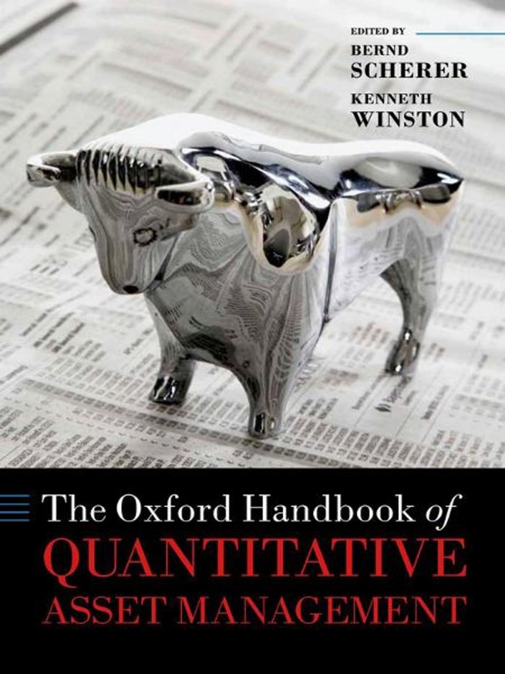 Big bigCover of The Oxford Handbook of Quantitative Asset Management