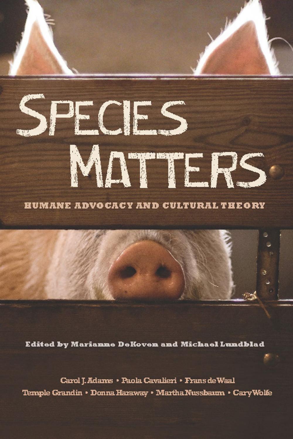 Big bigCover of Species Matters