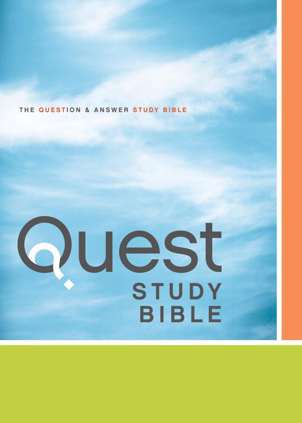 Big bigCover of NIV, Quest Study Bible, eBook