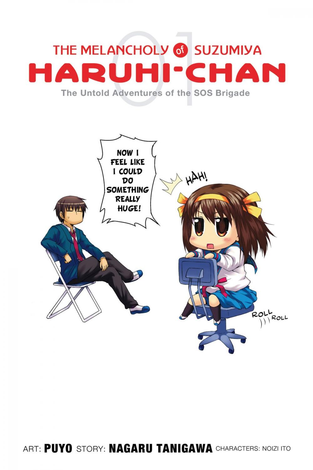 Big bigCover of The Melancholy of Suzumiya Haruhi-chan, Vol. 1