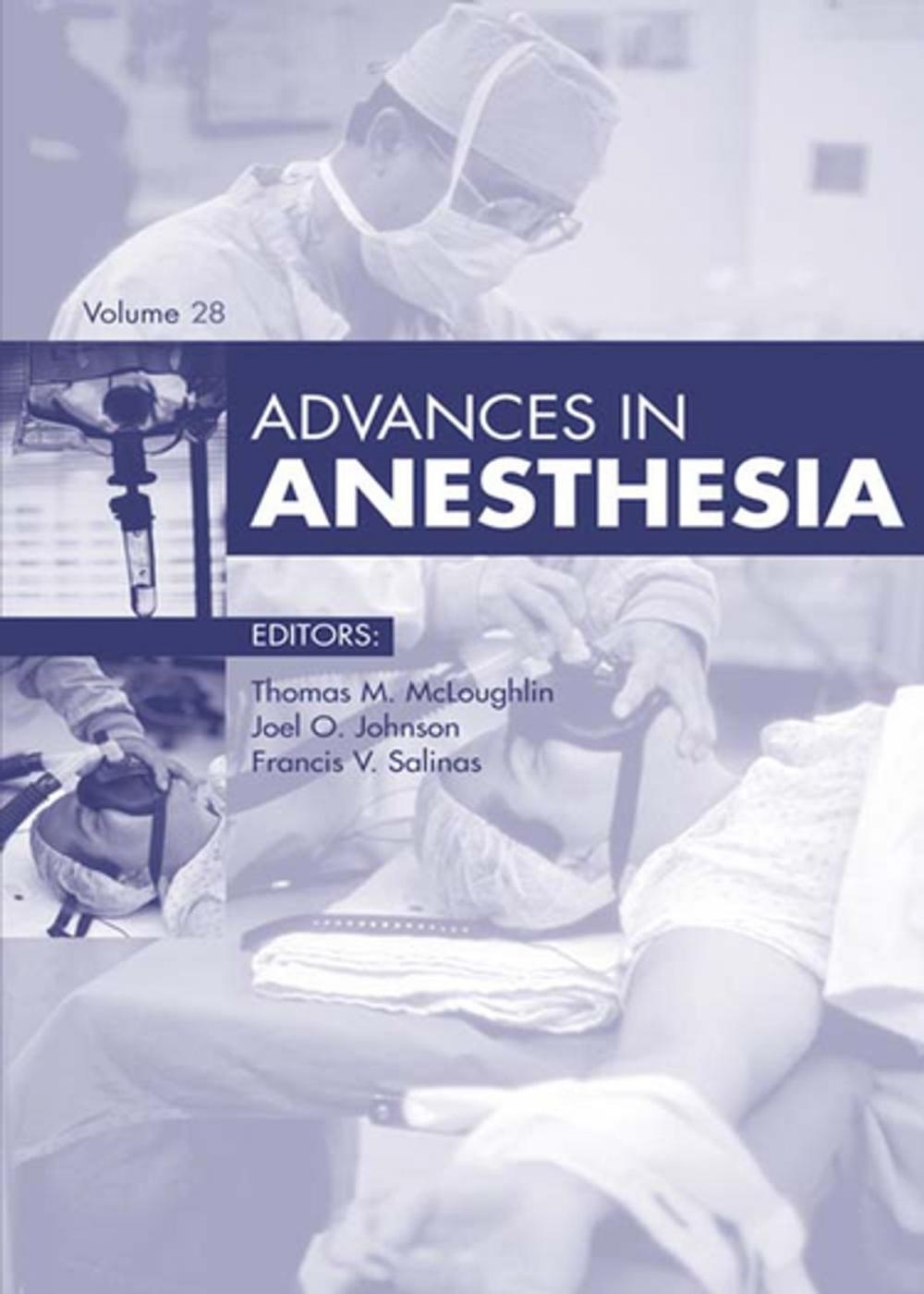 Big bigCover of Advances in Anesthesia - E-Book