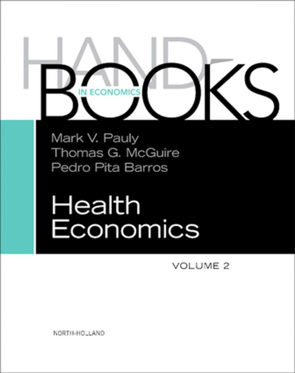 Big bigCover of Handbook of Health Economics