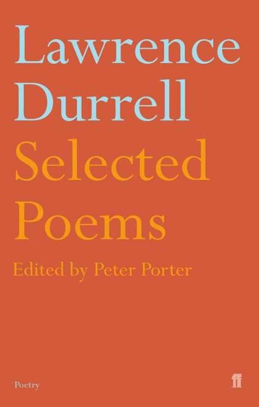 Big bigCover of Selected Poems of Lawrence Durrell