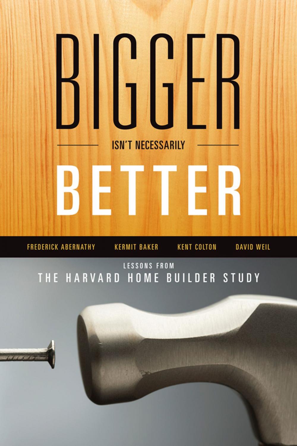 Big bigCover of Bigger Isn't Necessarily Better