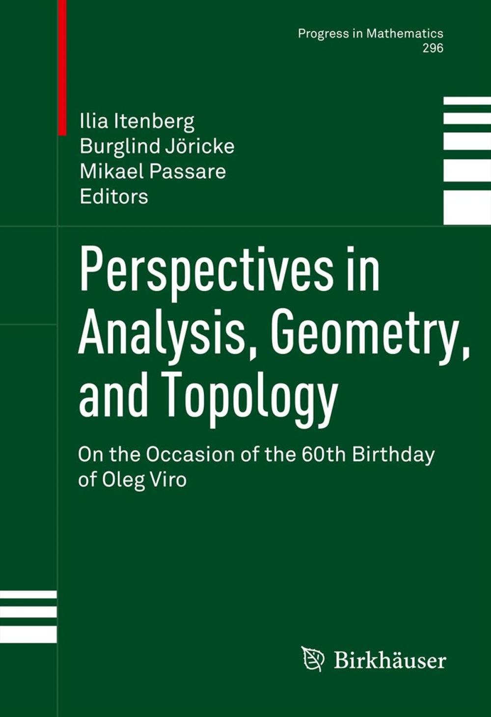 Big bigCover of Perspectives in Analysis, Geometry, and Topology