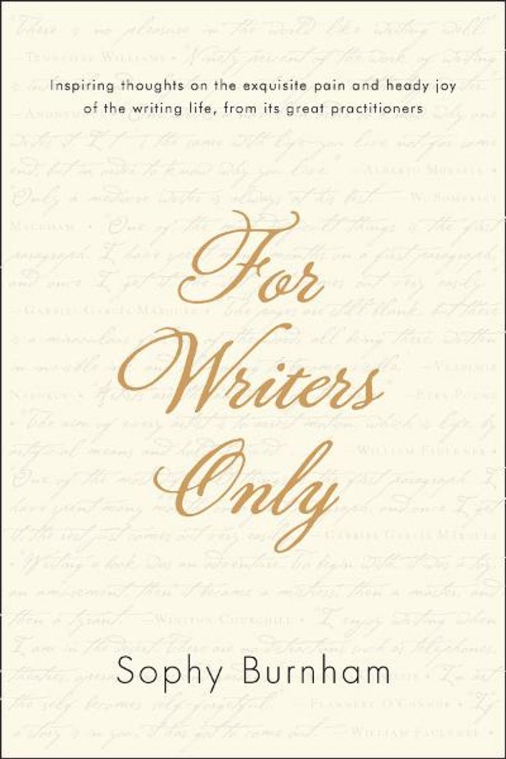 Big bigCover of For Writers Only