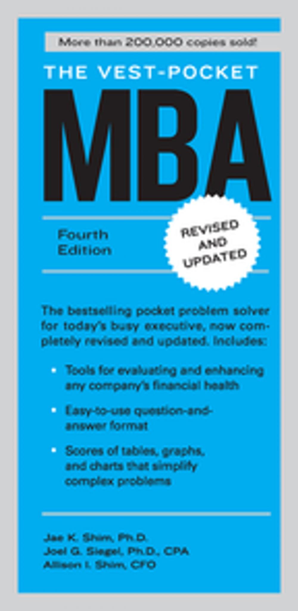 Big bigCover of The Vest-Pocket MBA