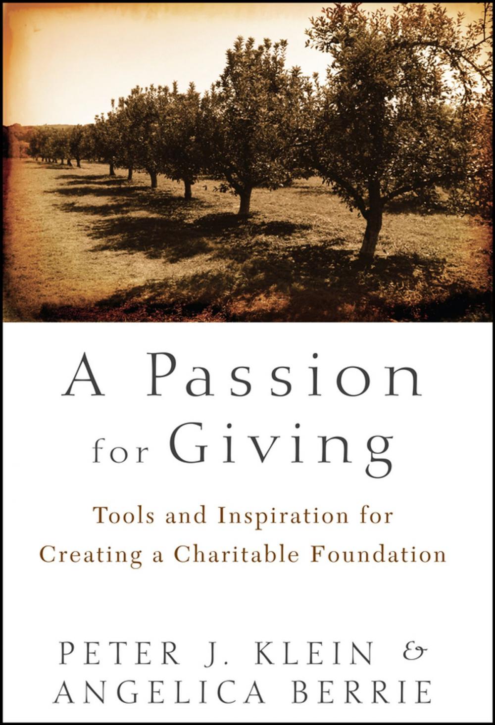 Big bigCover of A Passion for Giving