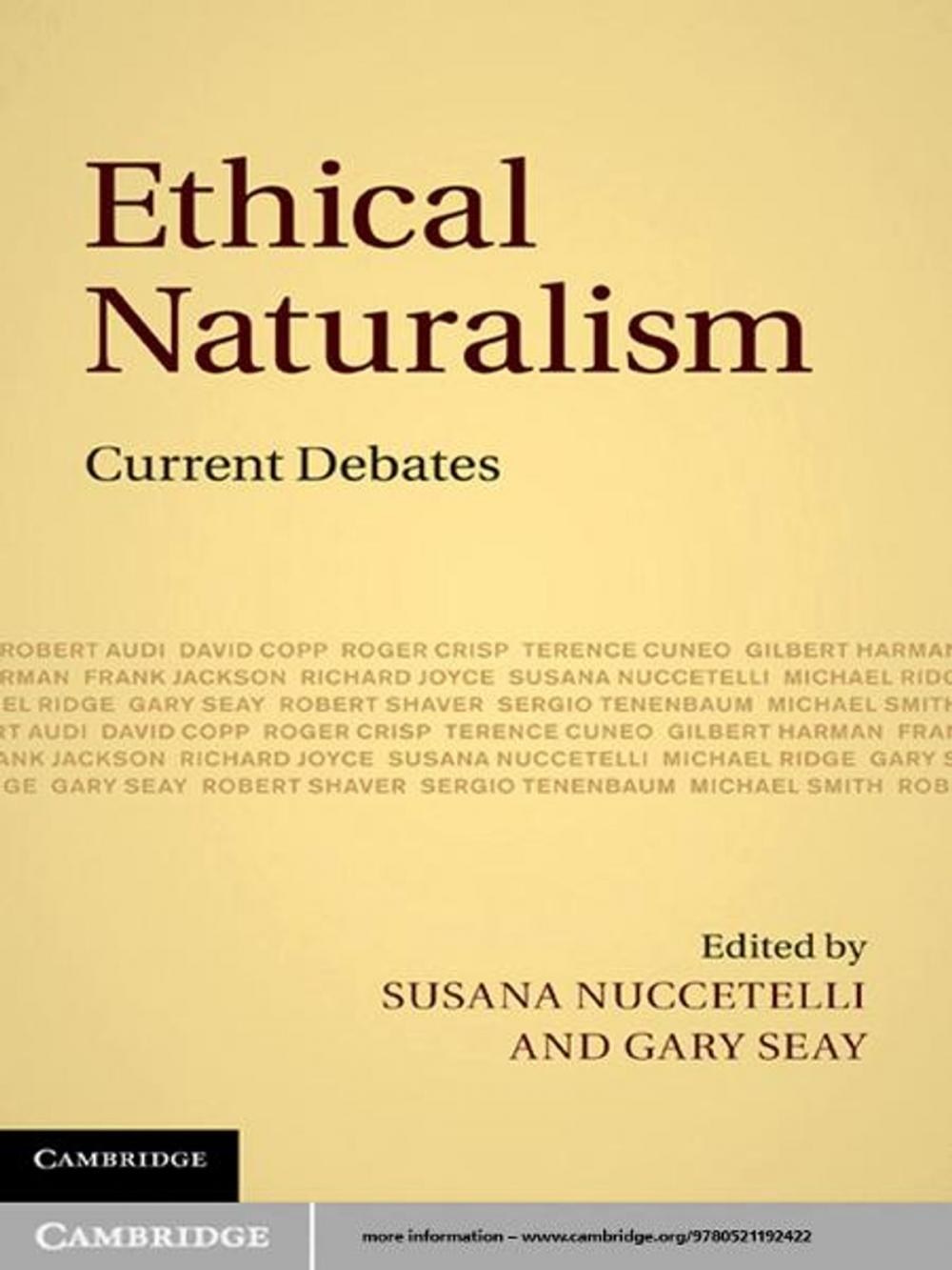 Big bigCover of Ethical Naturalism