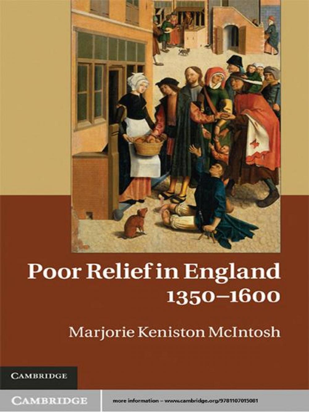 Big bigCover of Poor Relief in England, 1350–1600