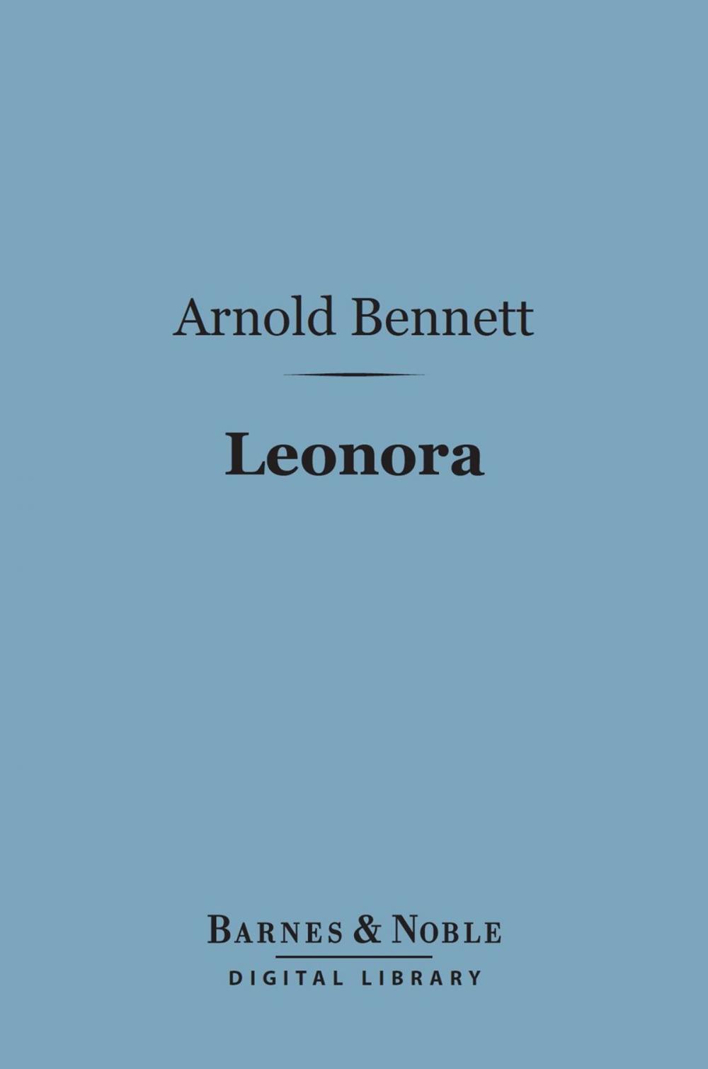 Big bigCover of Leonora (Barnes & Noble Digital Library)