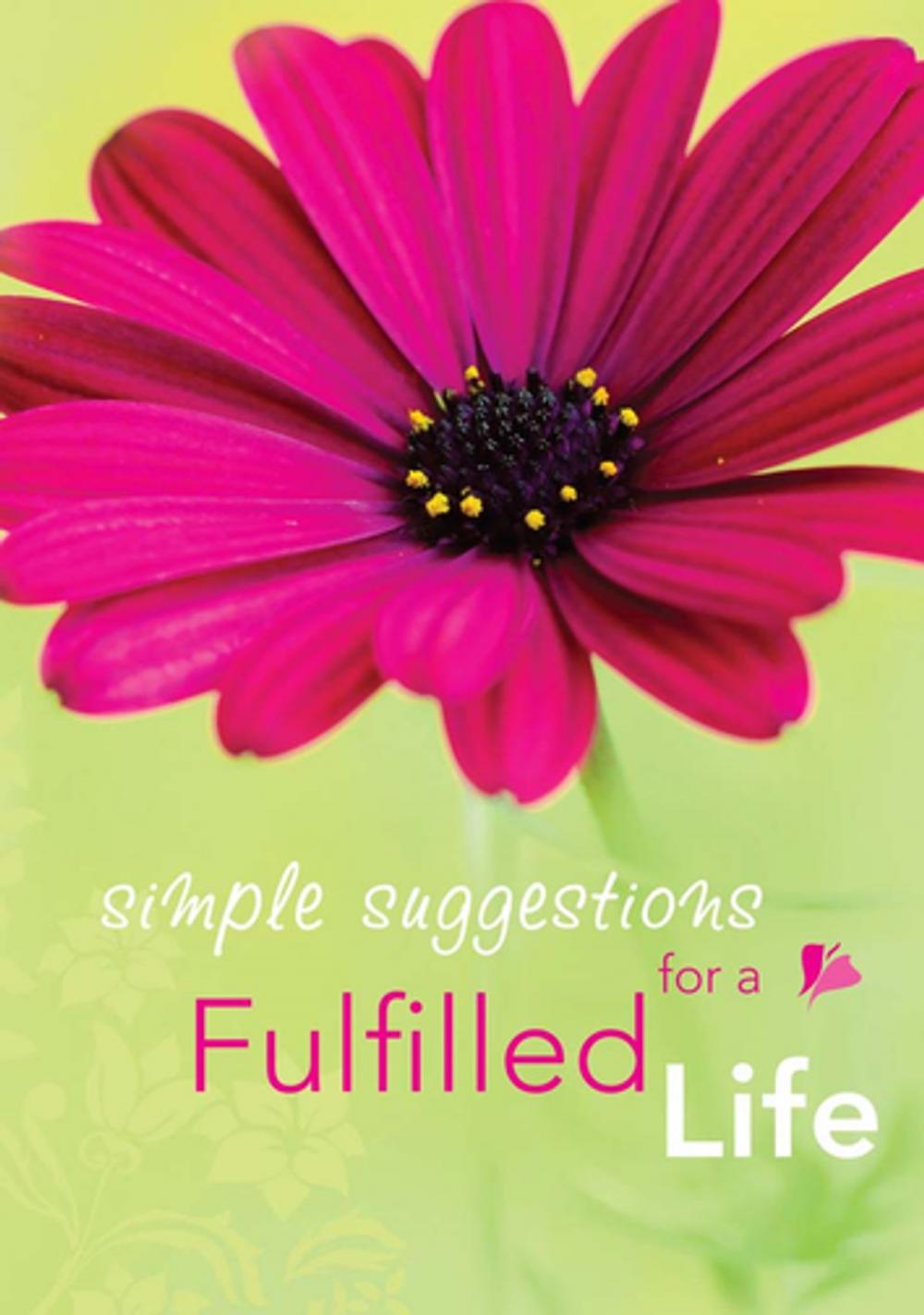 Big bigCover of Simple Suggestions for a Fullfilled Life