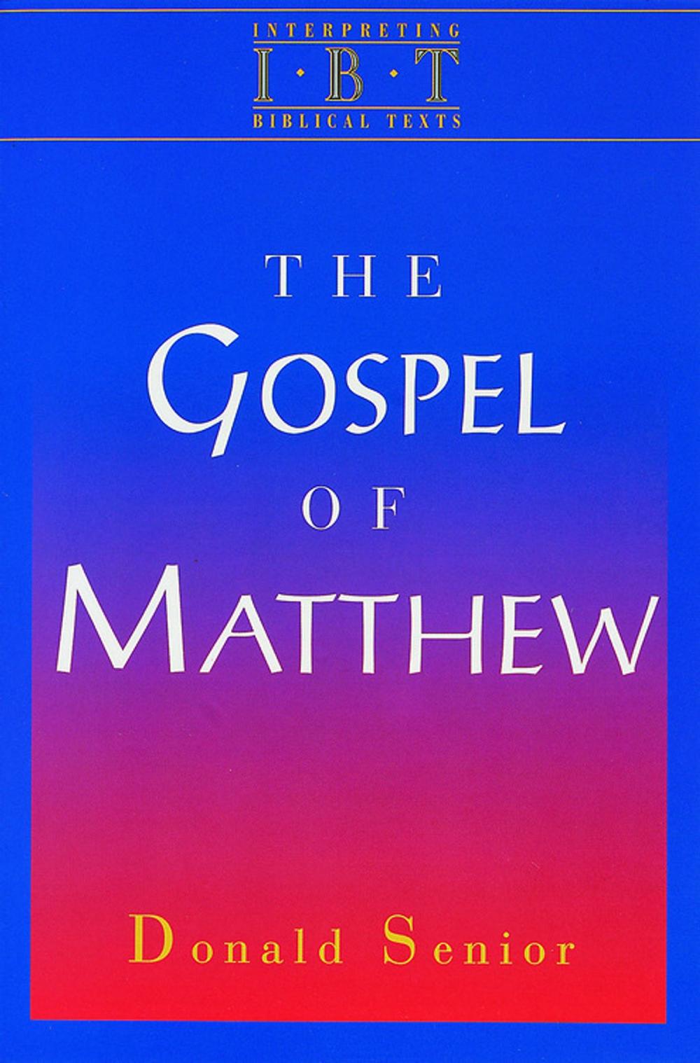 Big bigCover of The Gospel of Matthew