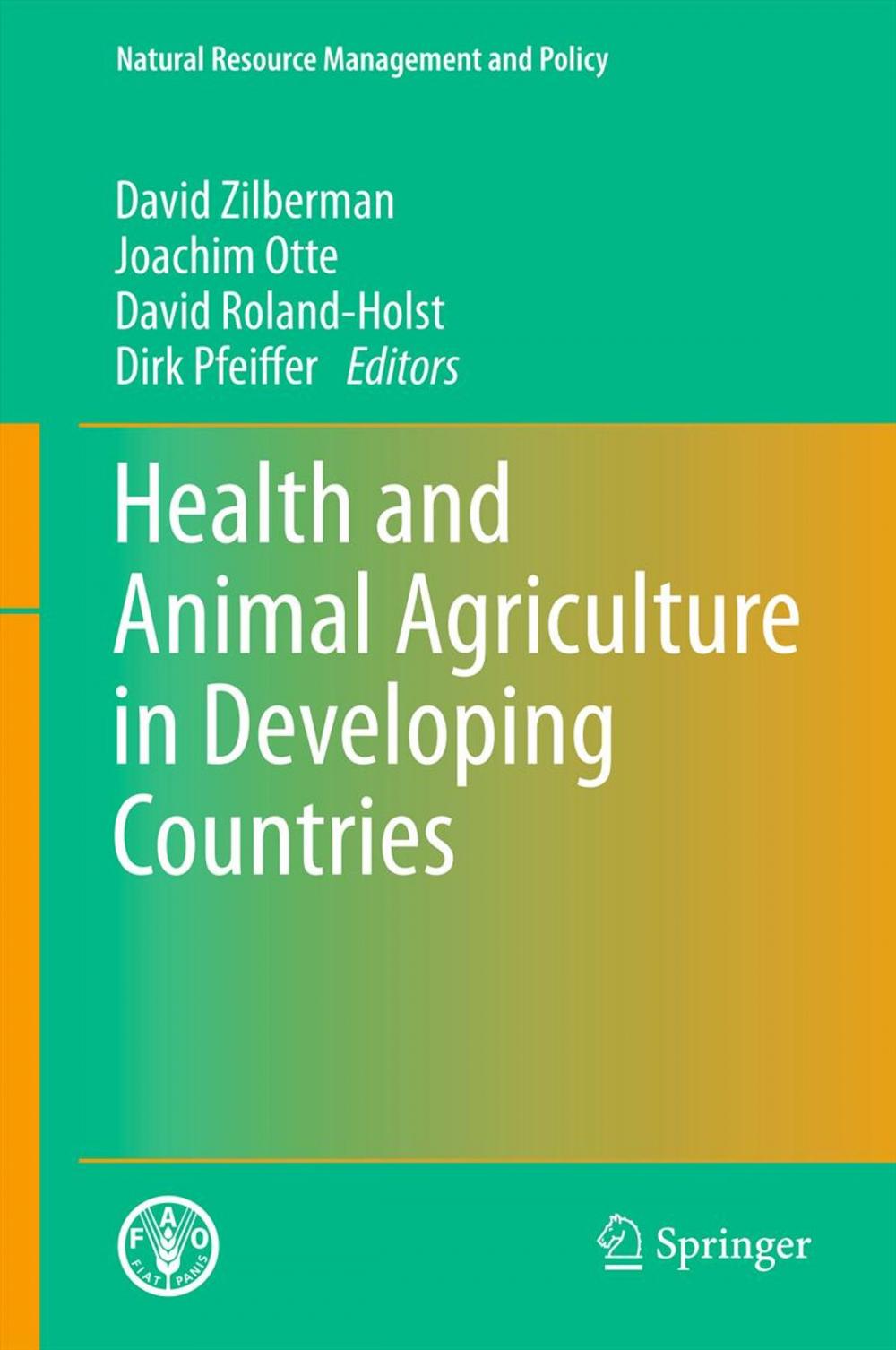 Big bigCover of Health and Animal Agriculture in Developing Countries