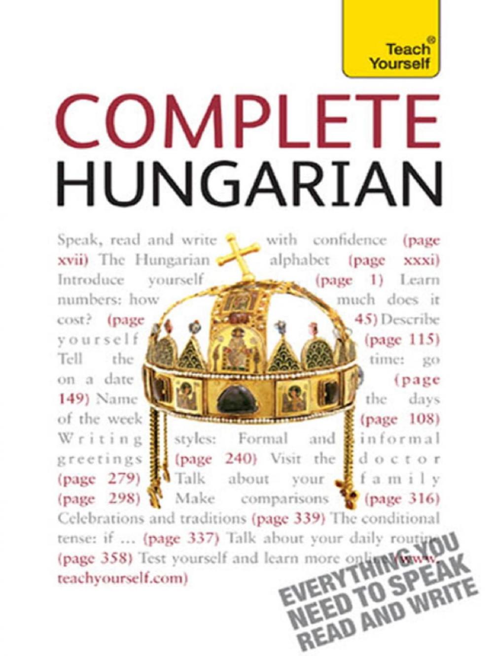 Big bigCover of Complete Hungarian Beginner to Intermediate Book and Audio Course