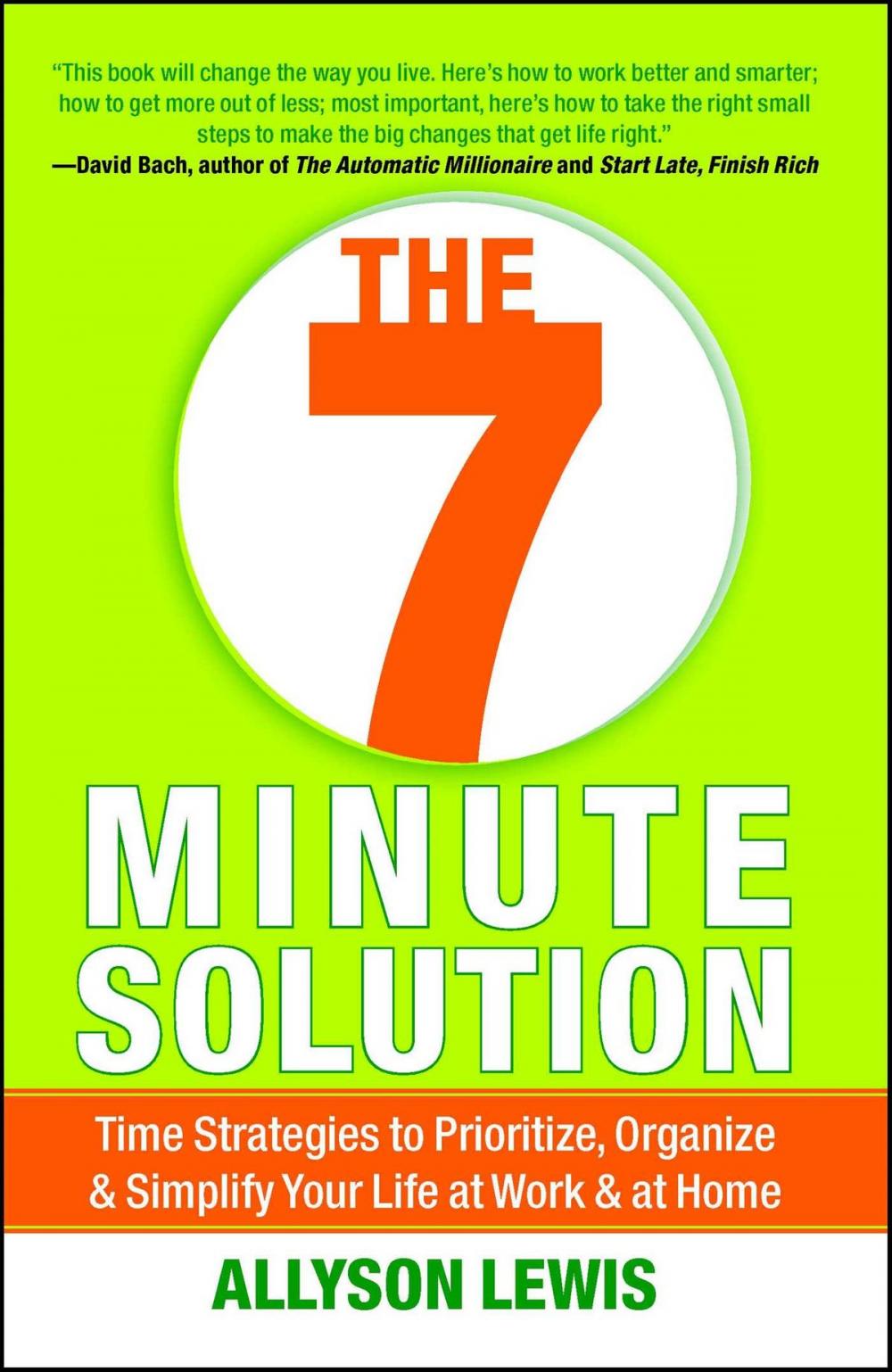 Big bigCover of The 7 Minute Solution