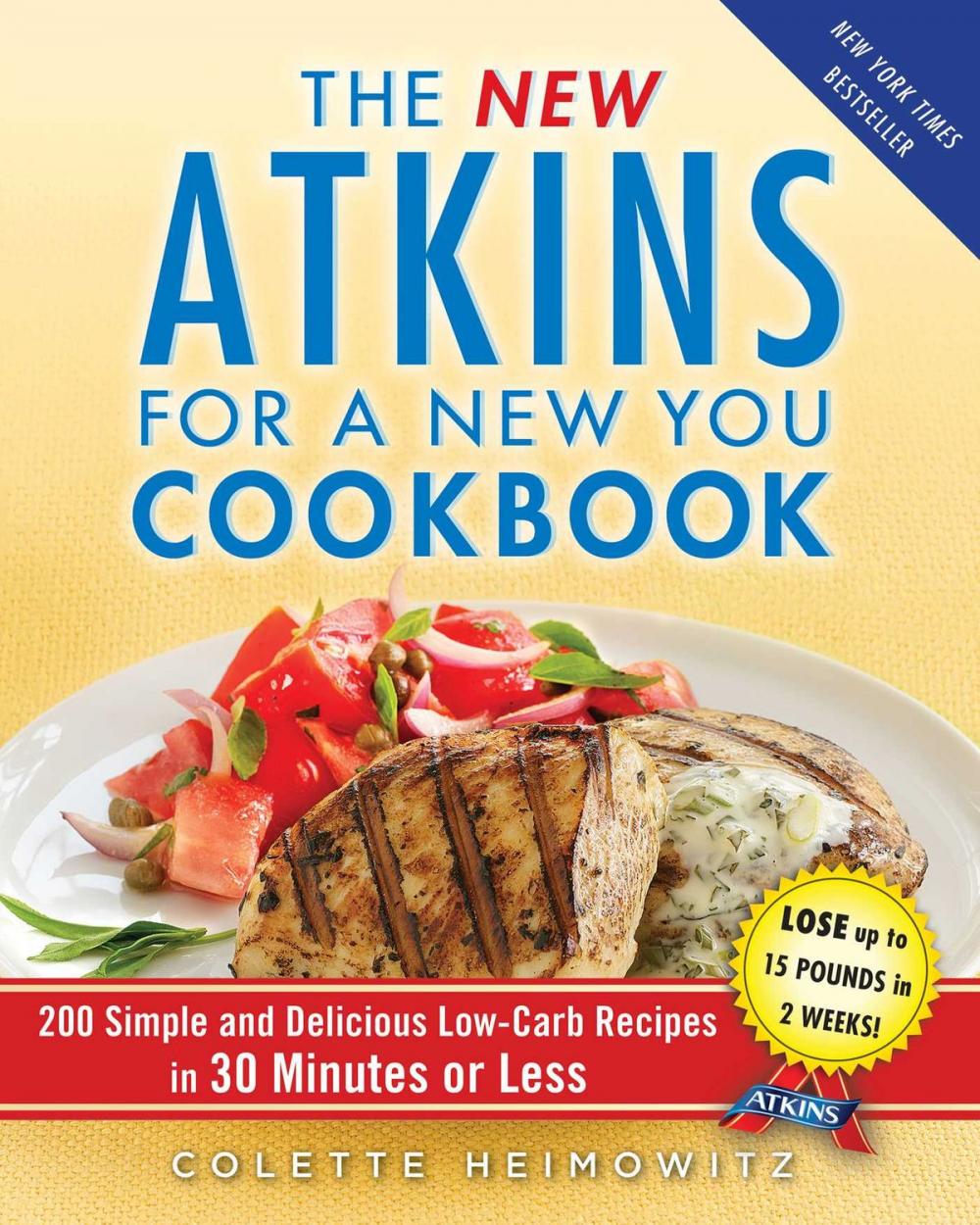 Big bigCover of The New Atkins for a New You Cookbook