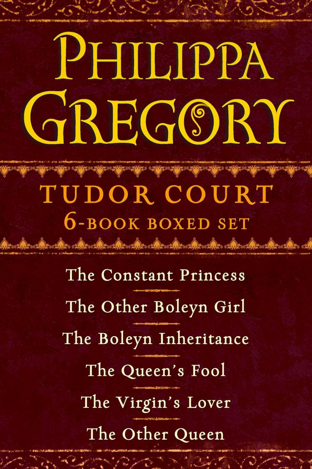 Big bigCover of Philippa Gregory's Tudor Court 6-Book Boxed Set