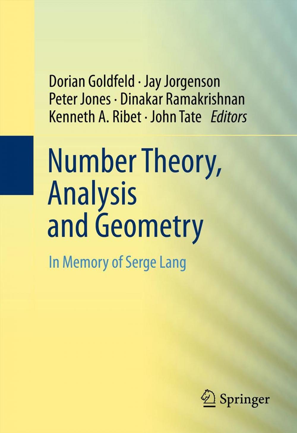 Big bigCover of Number Theory, Analysis and Geometry