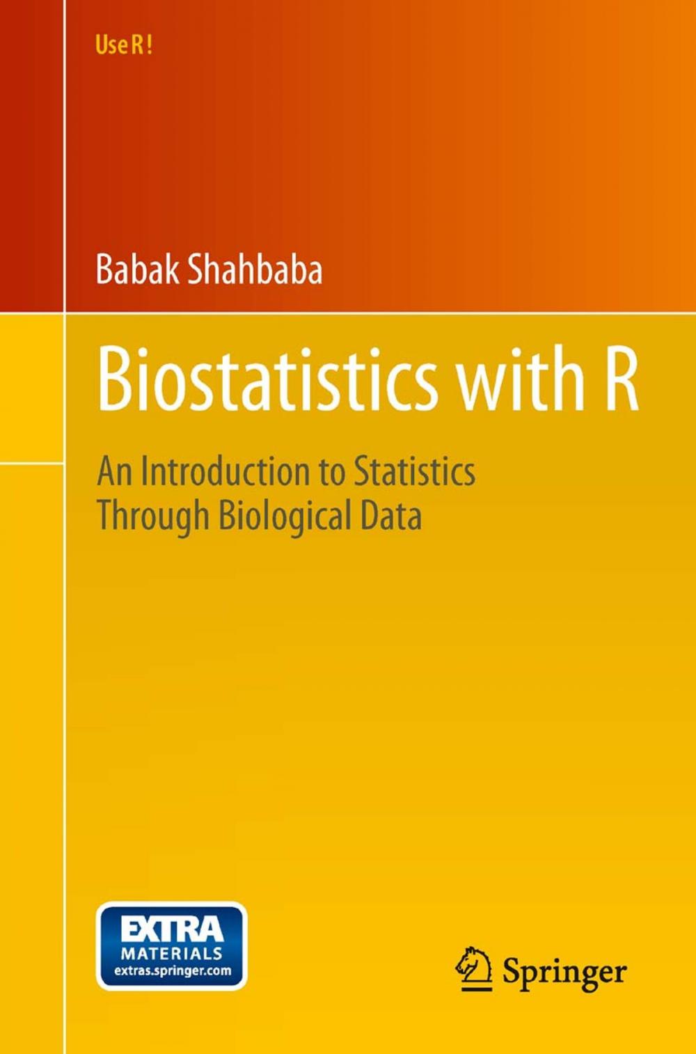 Big bigCover of Biostatistics with R