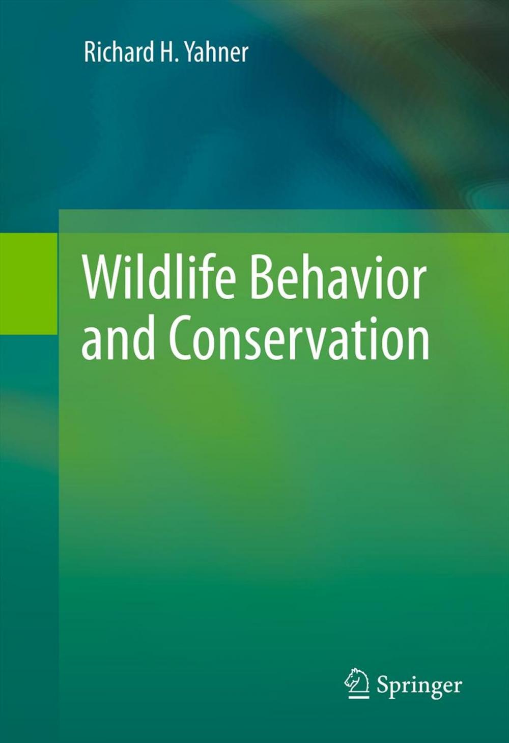 Big bigCover of Wildlife Behavior and Conservation