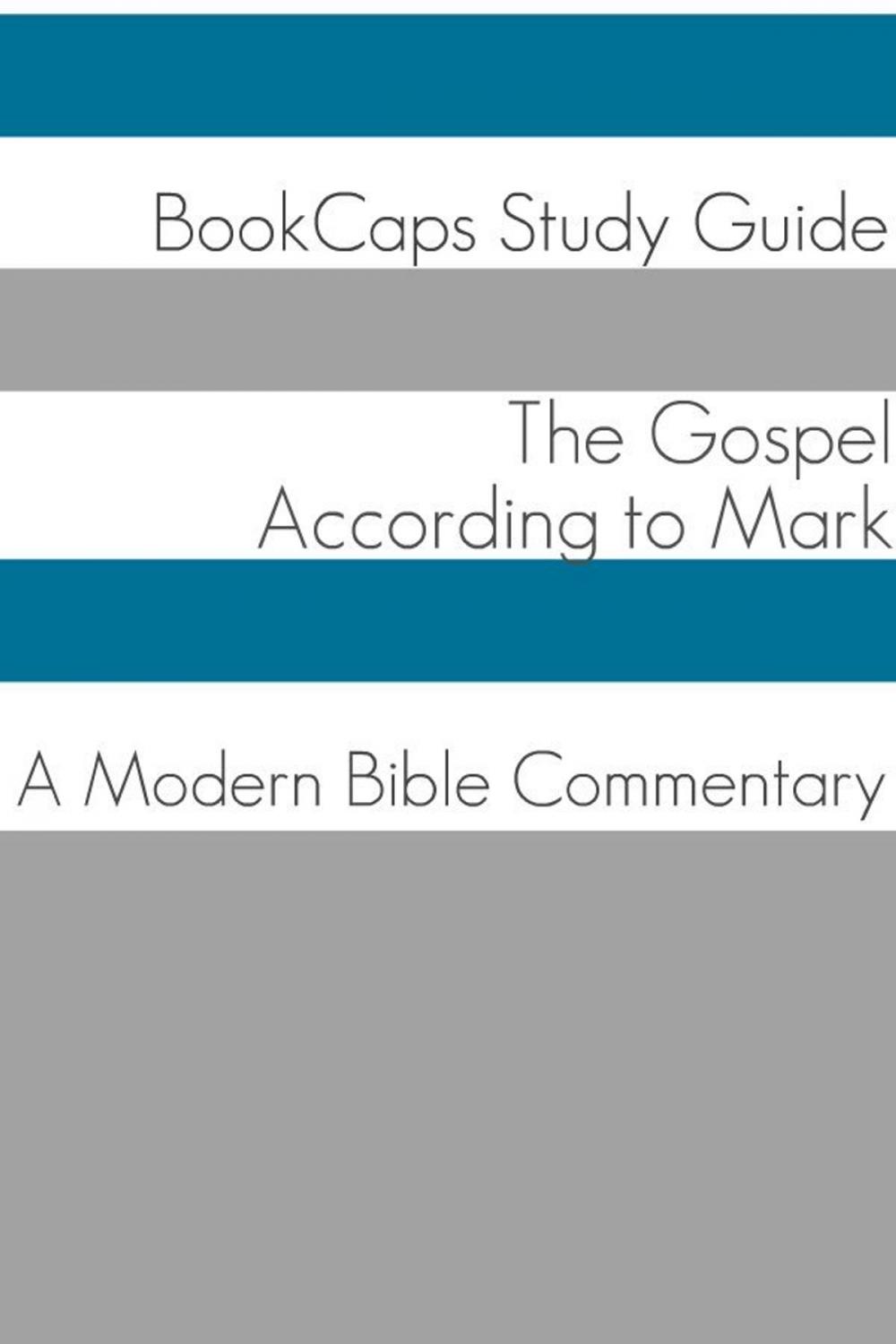 Big bigCover of The Gospel of Mark: A Modern Bible Commentary