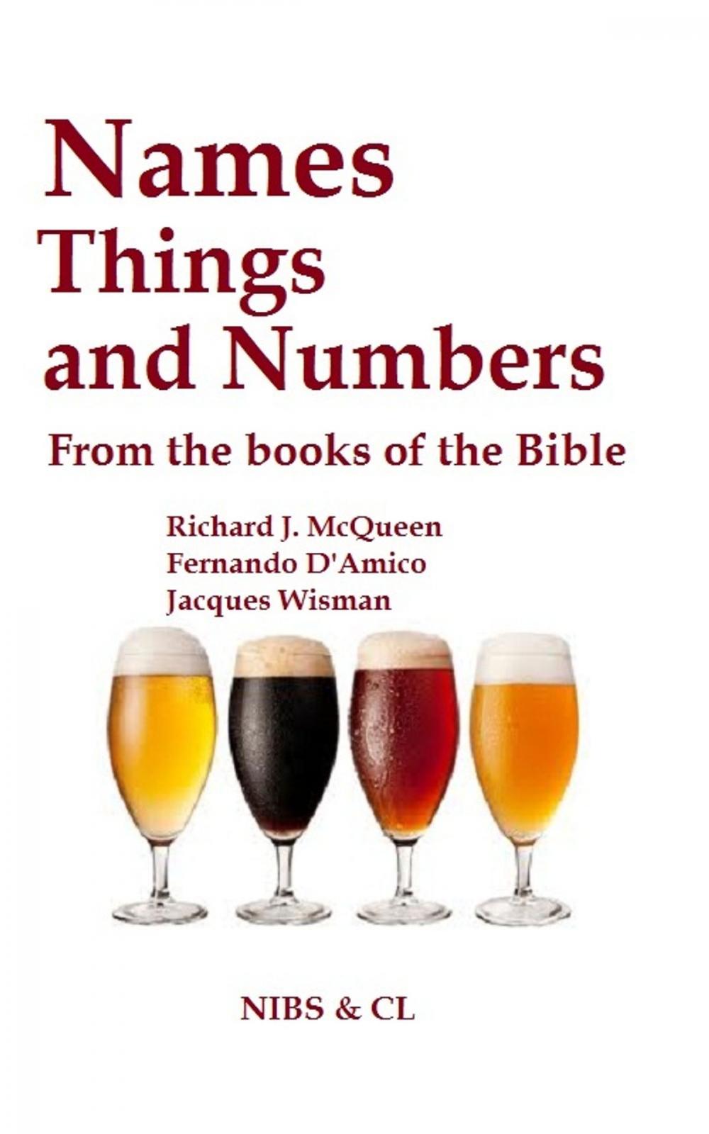 Big bigCover of Names, Things and Numbers: From the books of the Bible