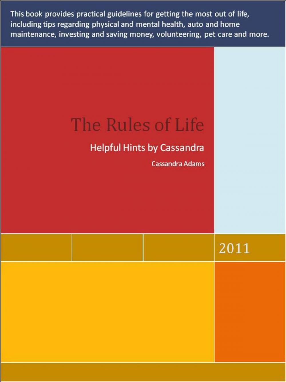 Big bigCover of The Rules of Life