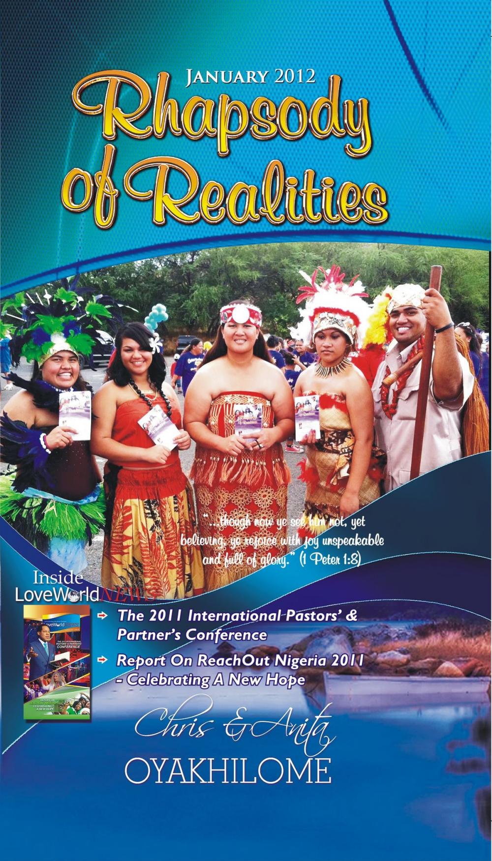 Big bigCover of Rhapsody of Realities January 2012 Edition