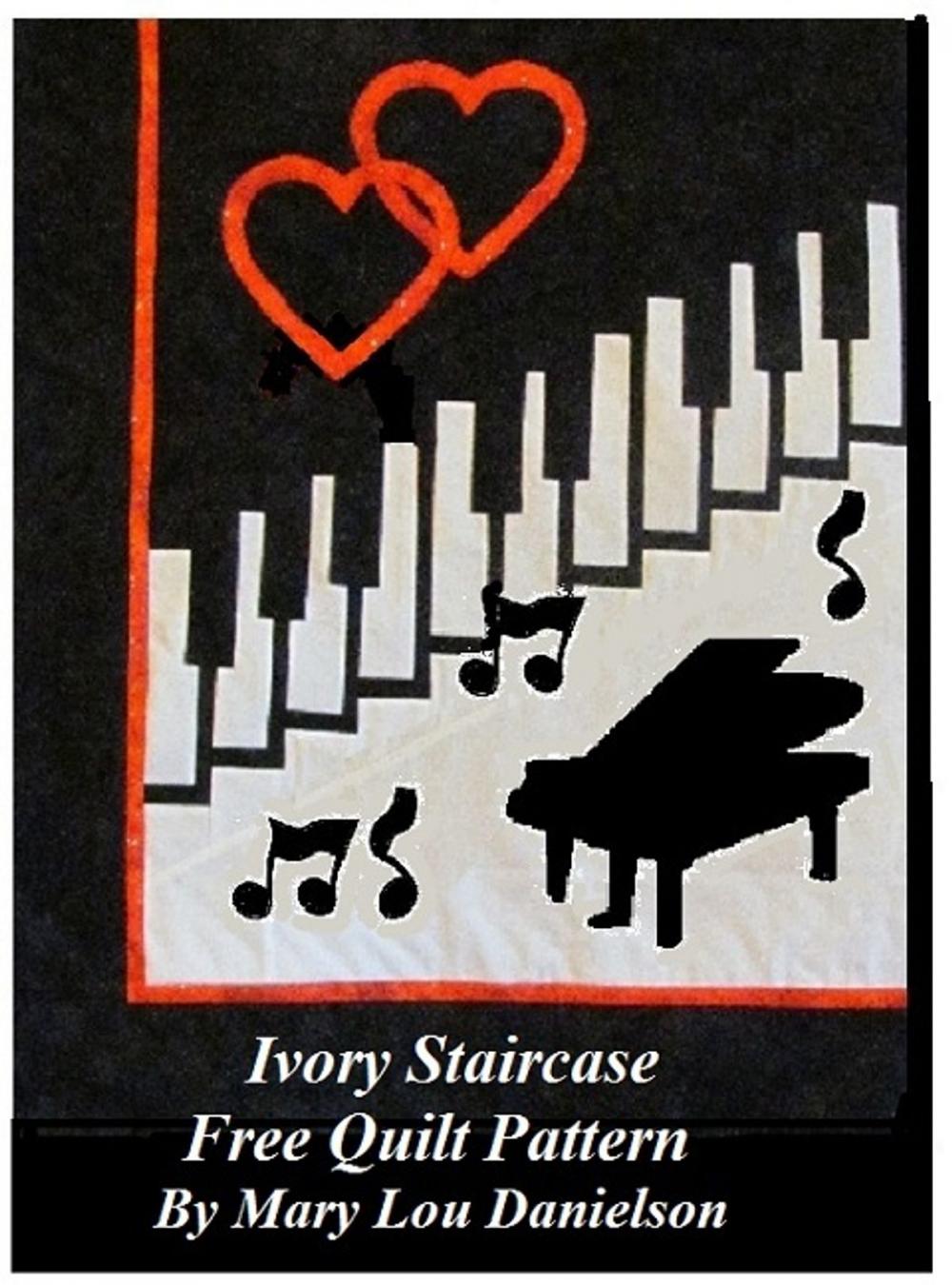 Big bigCover of Ivory Staircase: Free Quilt Pattern