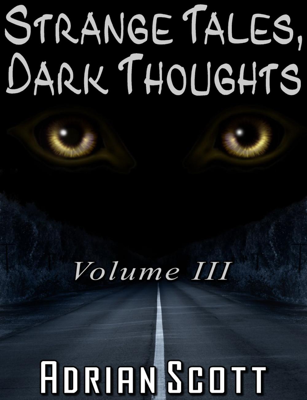 Big bigCover of Strange Tales, Dark Thoughts volume III