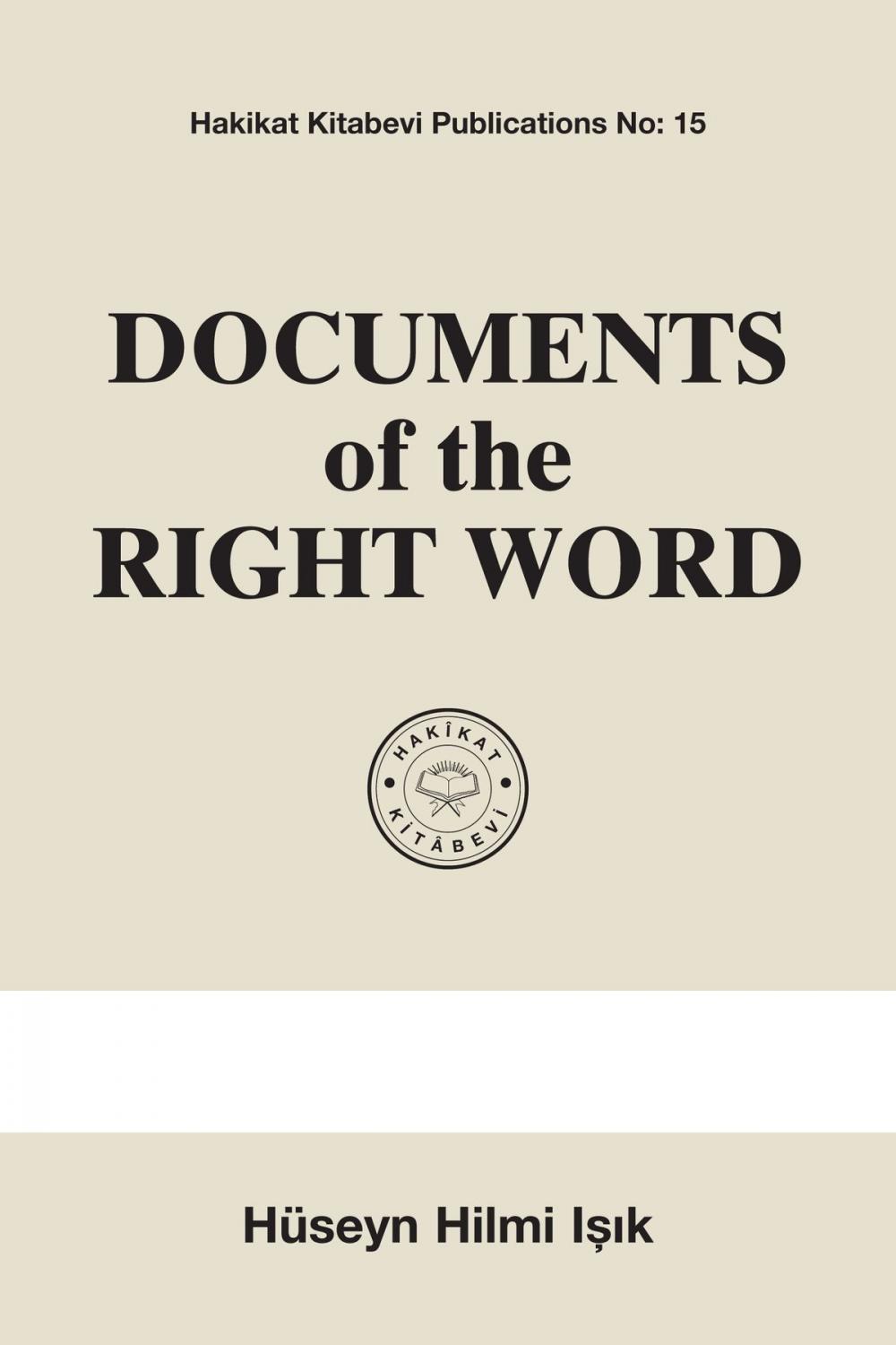 Big bigCover of Documents of the Right Word